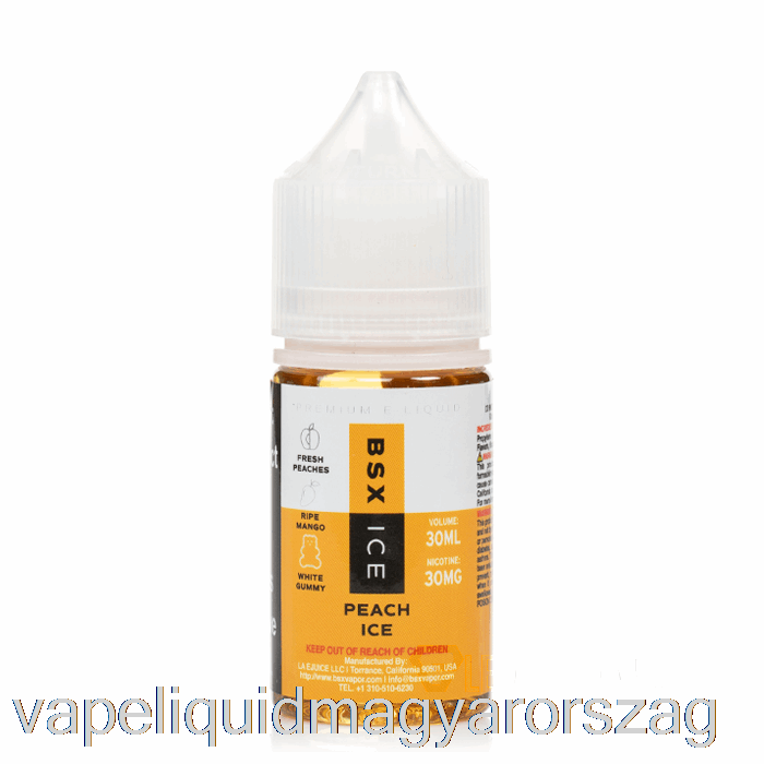 Barack Jég - Bsx Só Sorozat - 30 Ml 50 Mg-os Vape Toll